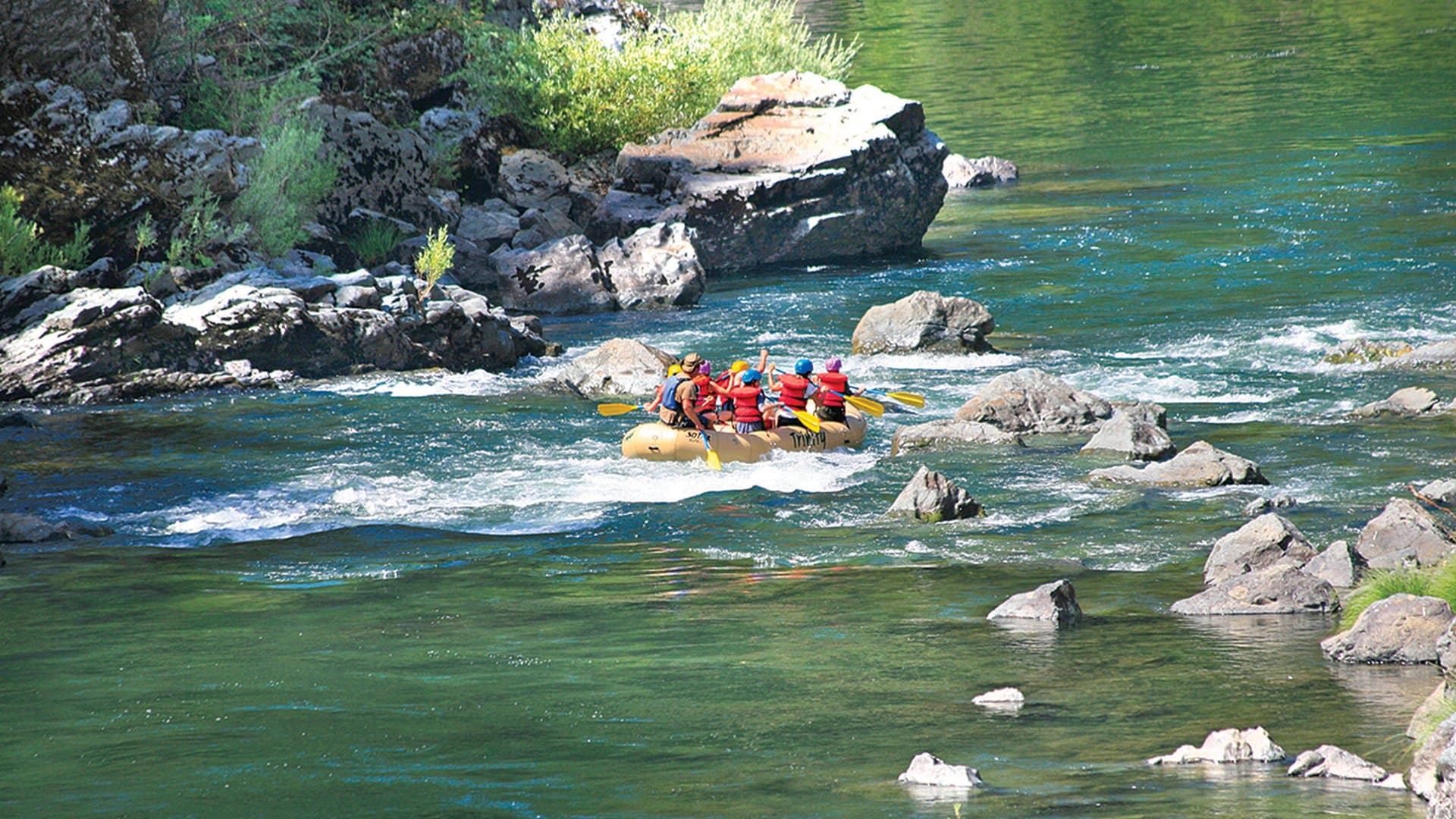 River Rafting the Trinity River