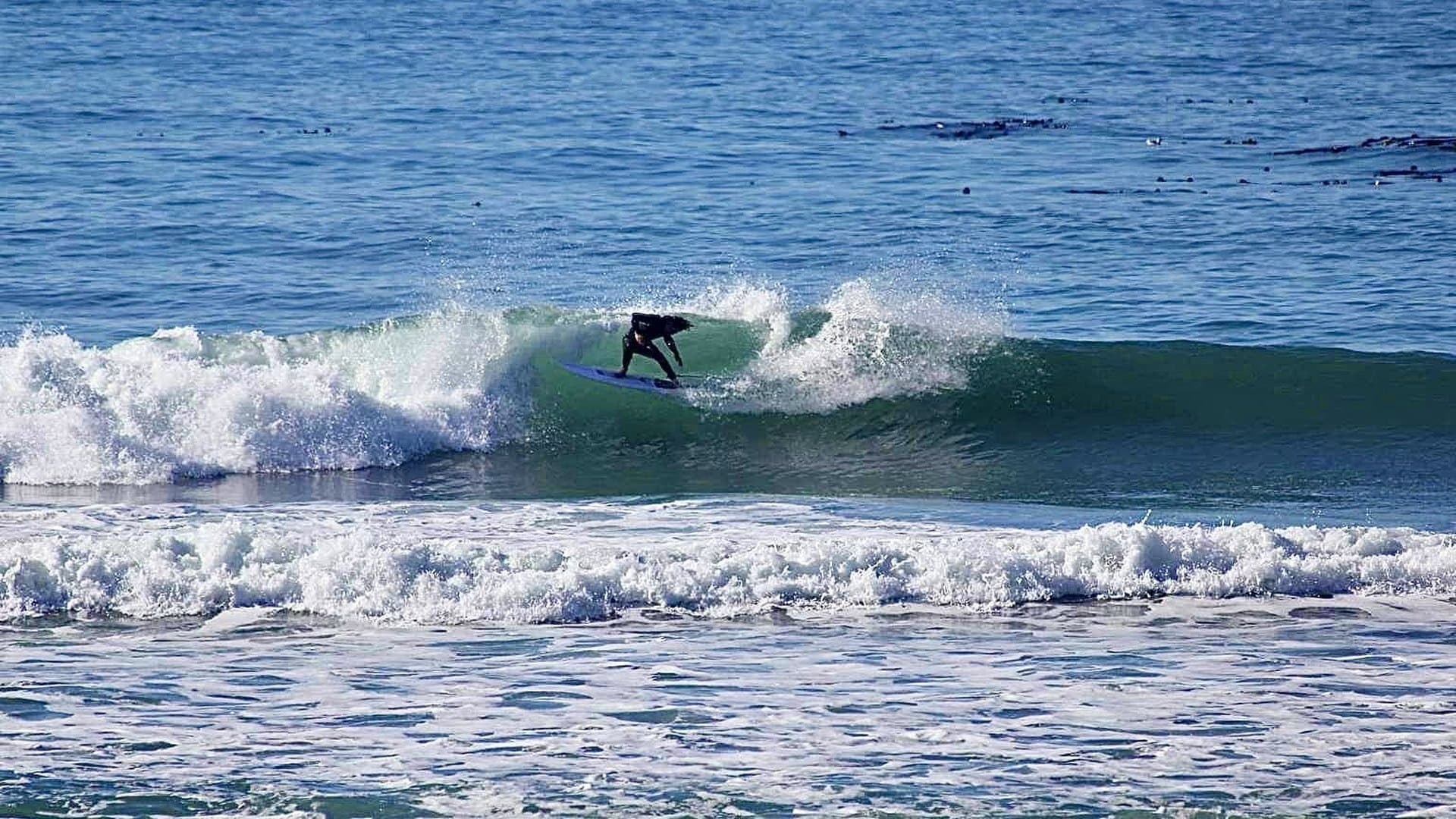 Surfing the Mendocino Coast